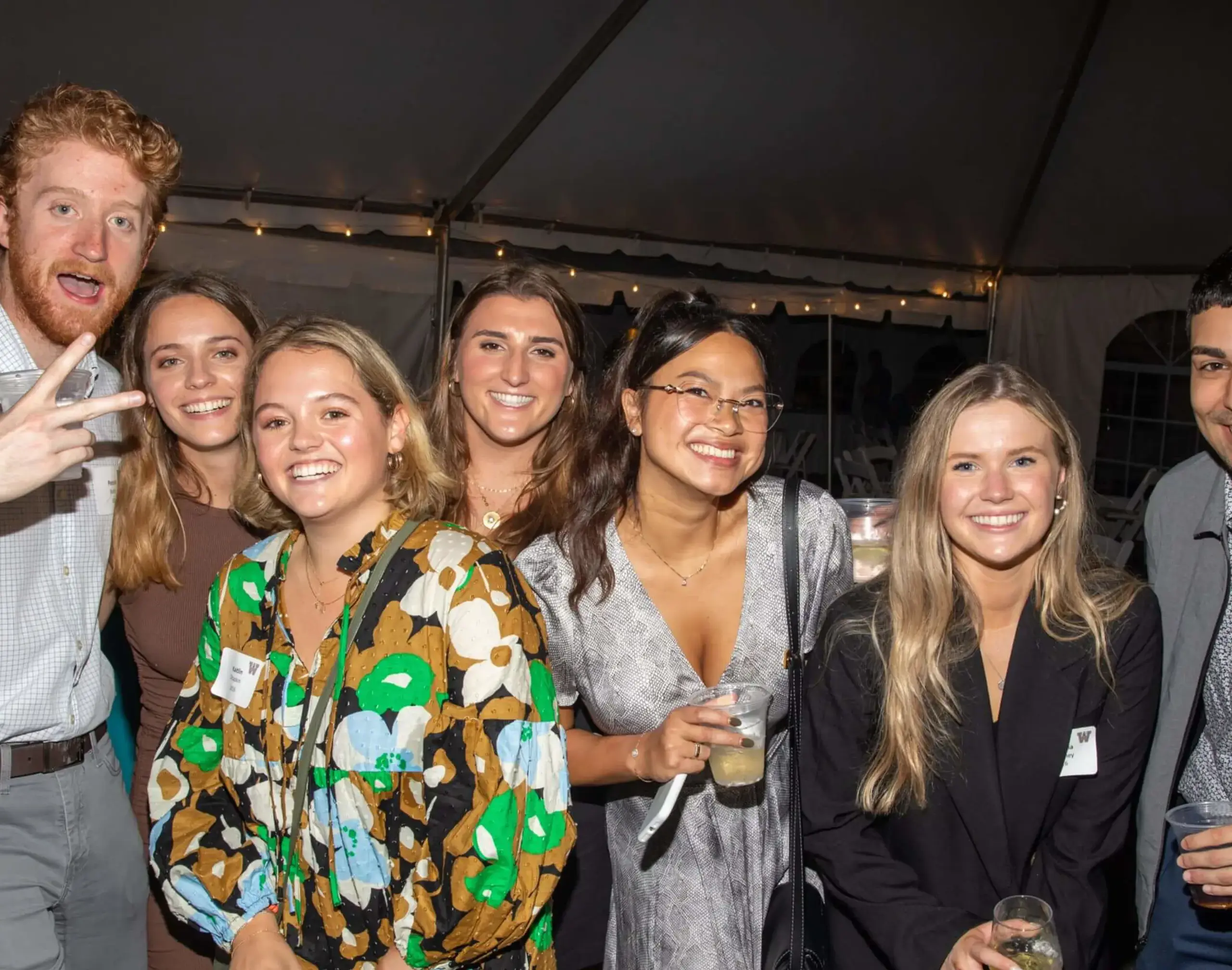 Worcester Academy Alumni at a reunion event