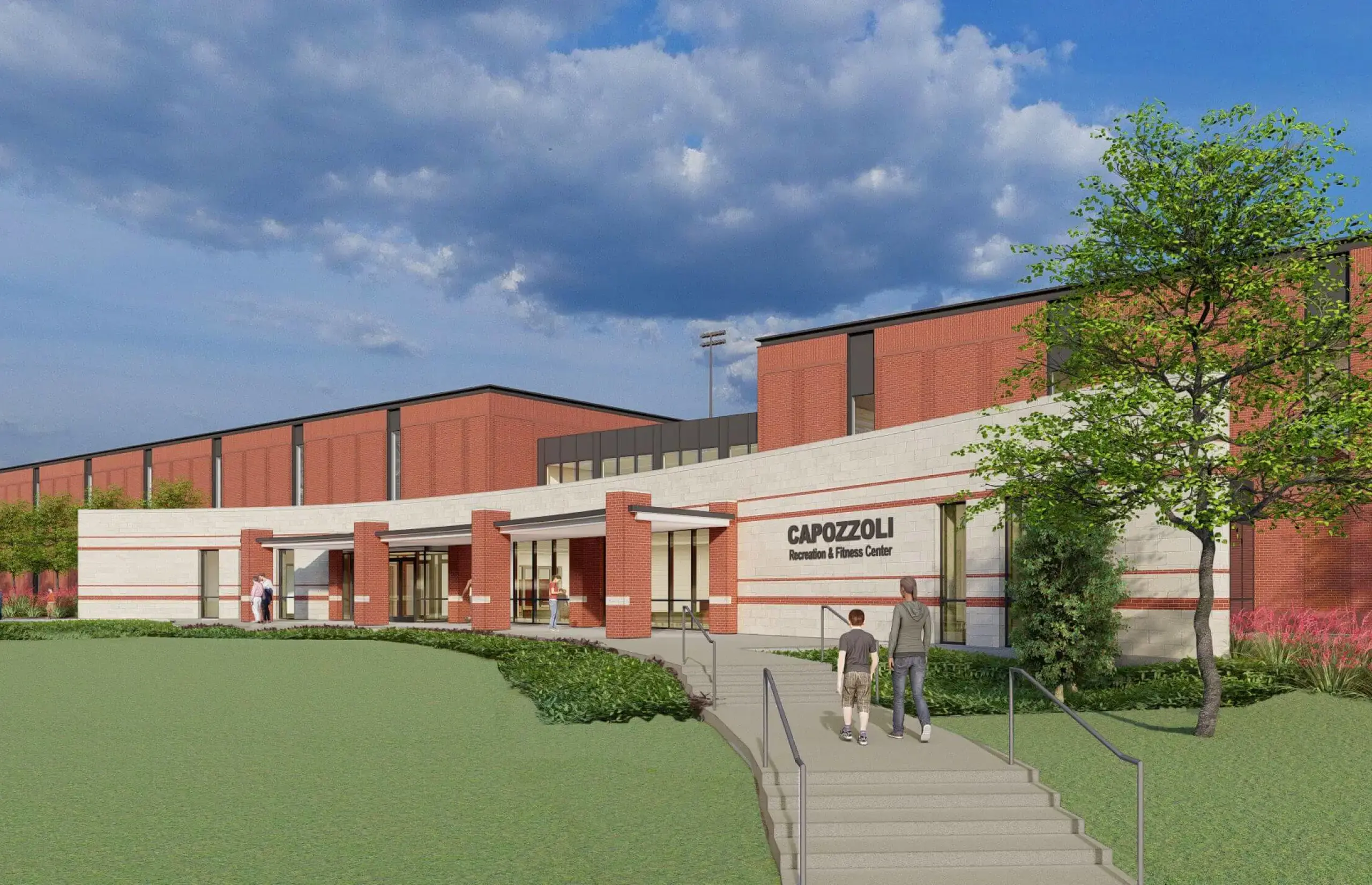 Capozzoli Athletic Center Rendering