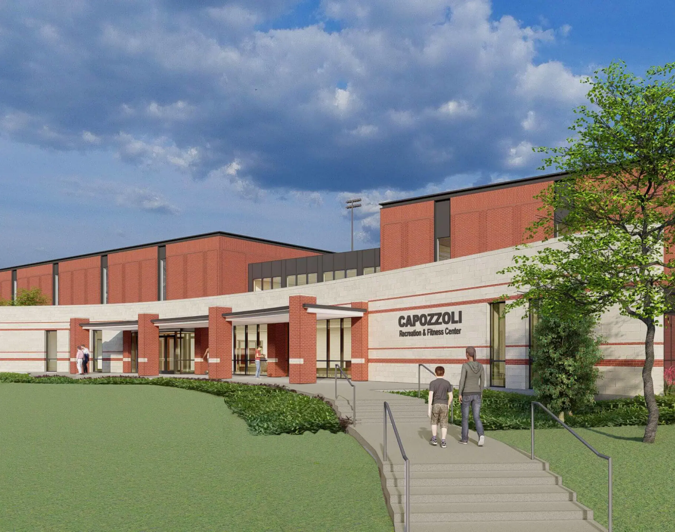 Capozzoli Athletic Center Rendering