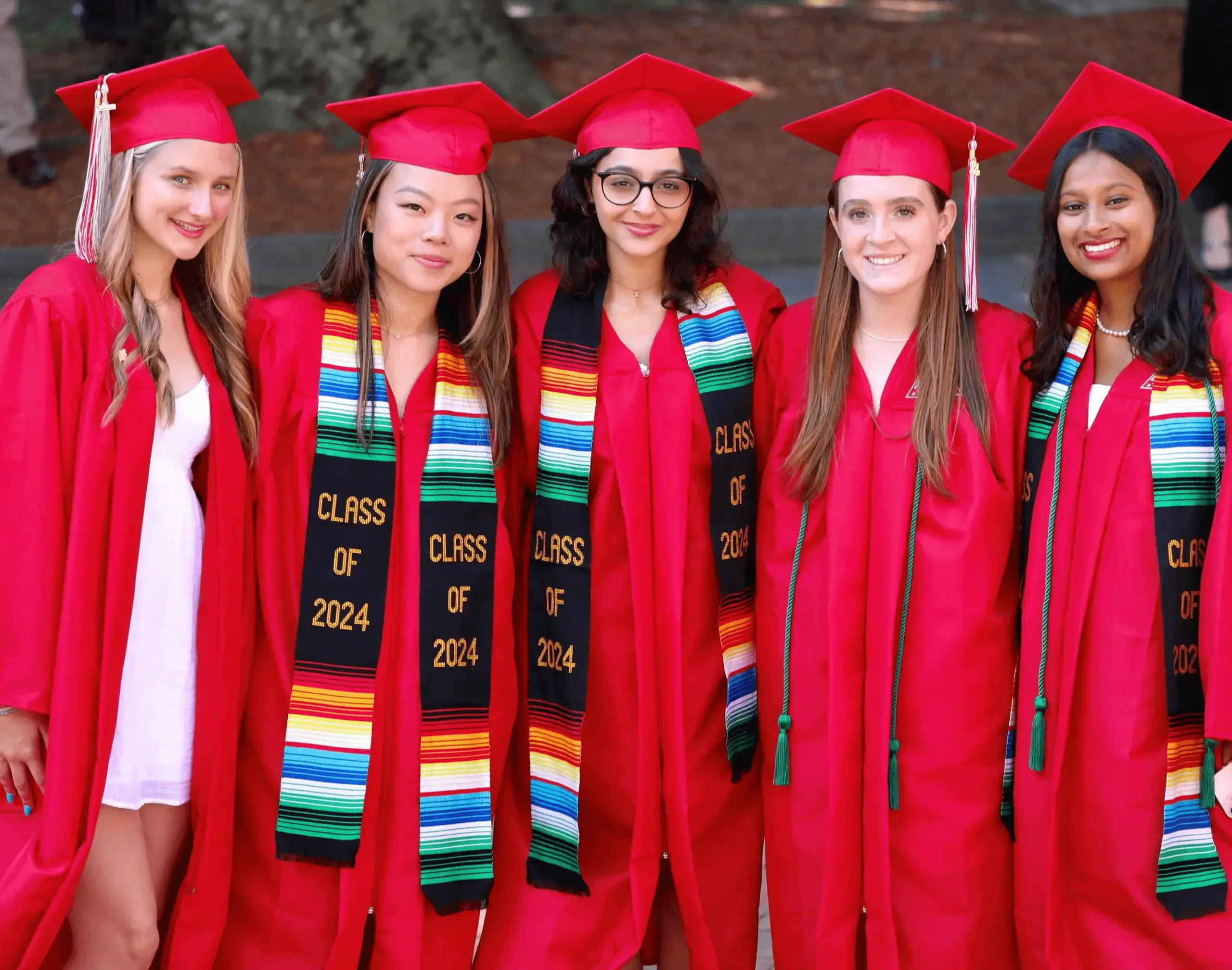 Worcester Academy Students at graduation